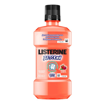 Listerine Apa de gura Smart Rinse p/u copii 6 ani+ 250ml