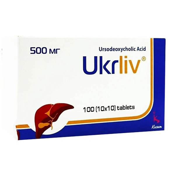 Ukrliv 500mg comp. N10x10