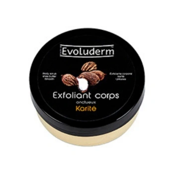 Evoluderm Exfoliac pentru corp cu karite, 200ml (13227)