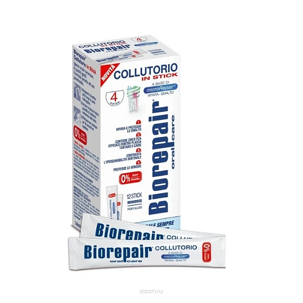 Biorepair apă de gură 12 pliculețe (GA09337)