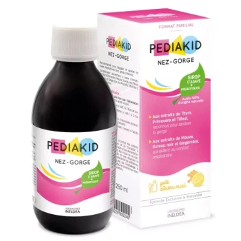 INELDEA Pediakid Nose-Throat sirop pentru nas-gât 250ml