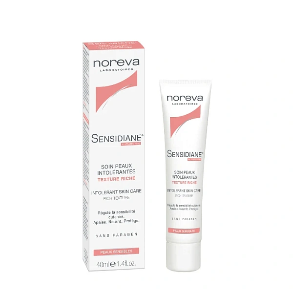 Noreva SENSIDIANE Cremă pentru ten sensibil textură grasă(ten uscat cu eritem) 40ml