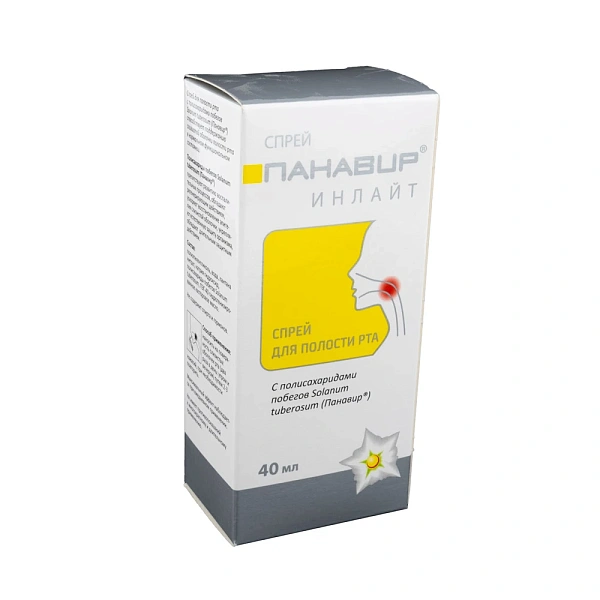 Panavir inlait gel spray 40ml 