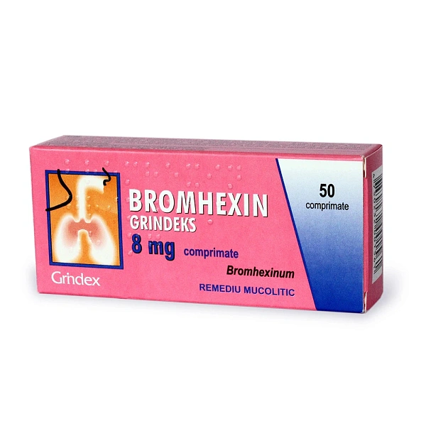 Bromhexin 8mg comp. N10x5 