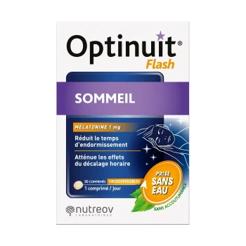 Nutreov Optinuit Flash 1mg (melatonina) comp. orodispersabil N30