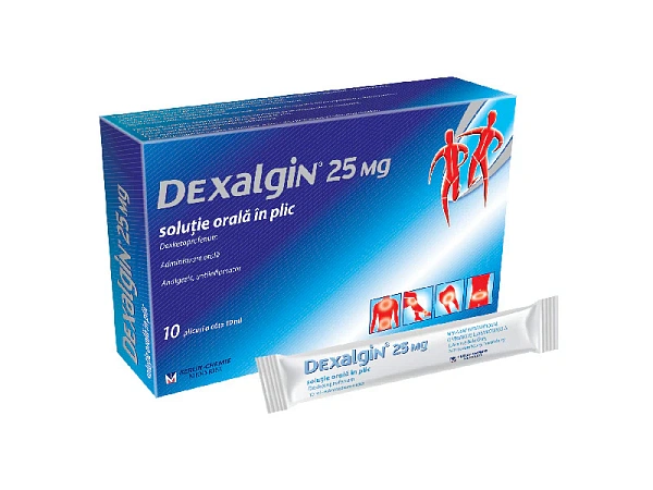Dexalgin 25mg sol.oral. 10ml plic. N10