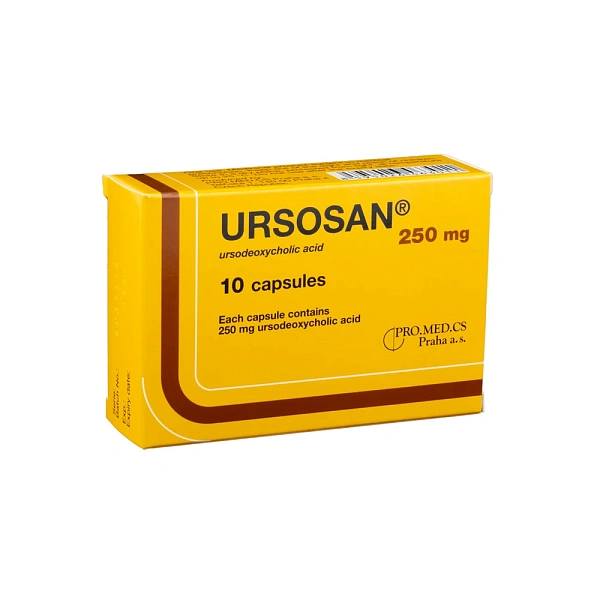 Ursosan 250mg caps. N10