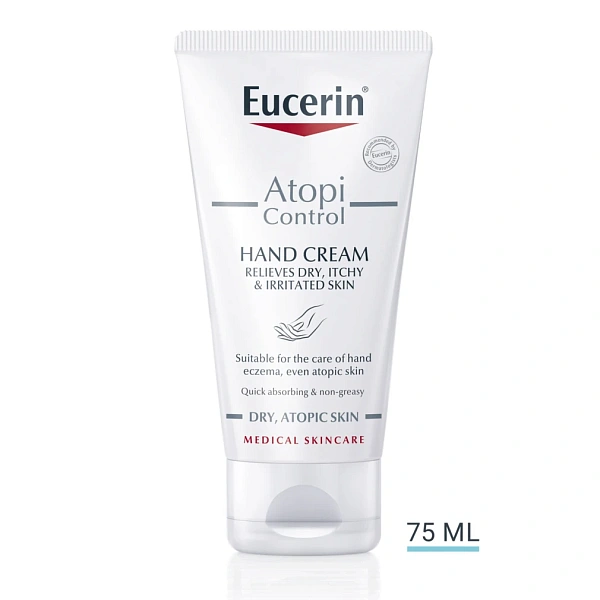 Eucerin AtopiControl Cremă pentru mâini 75ml