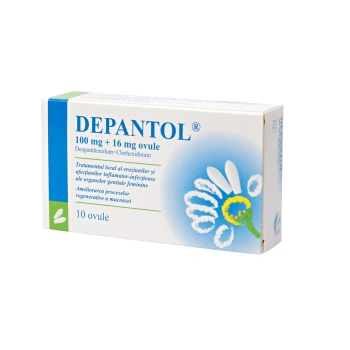 Depantol ovule 100mg+16mg N5x2 