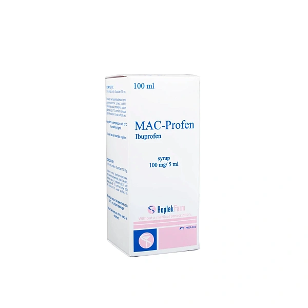 MAC-Profen 100mg/5ml 100ml Sirop 