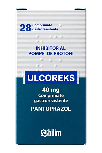 Ulcoreks 40mg comp.gastrorez. N28