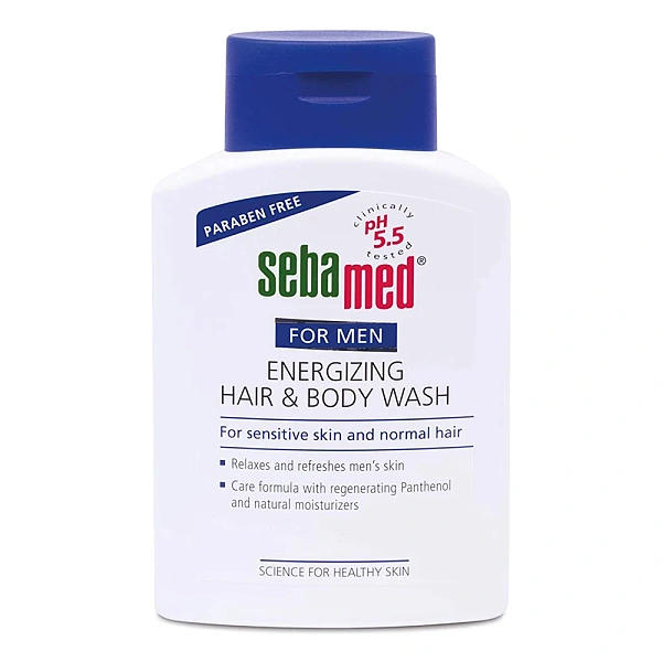 Sebamed Men Şampon şi gel de duş Energizant pentru bărbaţi, 200ml Sebamed Men Şampon şi gel de duş Energizant pentru bărbaţi, 200ml