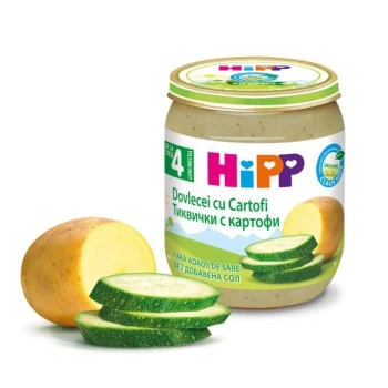 Hipp 4022 Pireu din dovlecei cu cartofi (5 luni) 125g