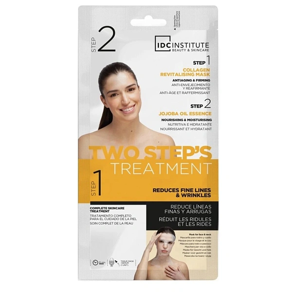 IDC Institute Masca antirid cu colagen p/u fata, git, decolteu 35g+5g