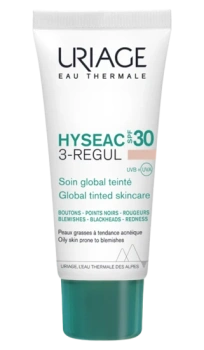 Uriage Hyseac 3-Regul Fond de ten cu SPF 30 pentru tenul gras și problematic, 40ml 
