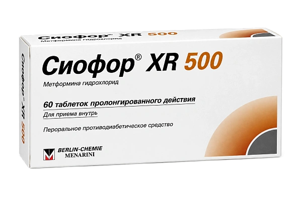 Siofor XR 500mg comp.elib.prel. N15x4