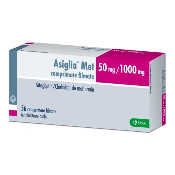 Asiglia Met 50mg/1000mg comp. film. N14x4