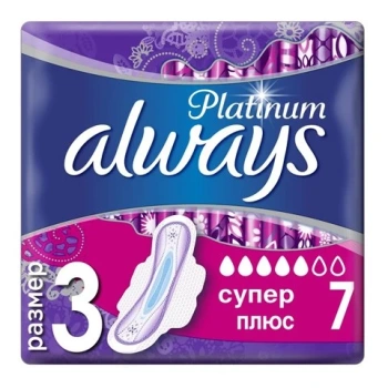 Absorbante Always Platinum ultra super N7