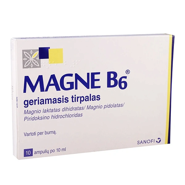 Magne B6 10ml sol.buvab. N10 (Sanofi-Aventis)