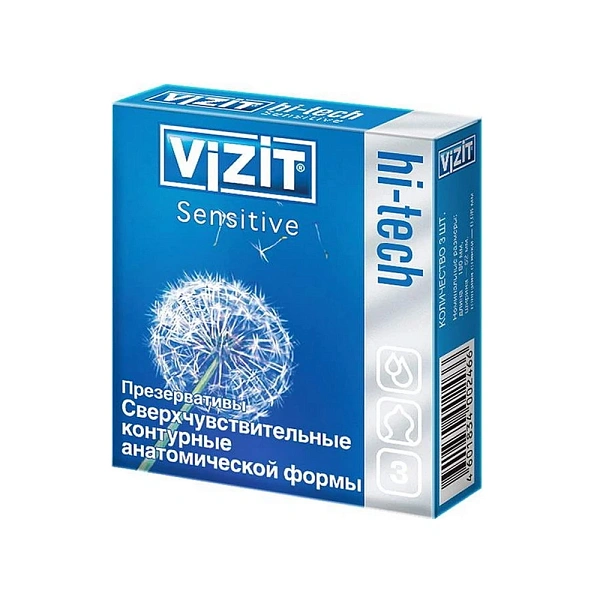 Prezervative Vizit N3 Hi-tech Senzitive Prezervative Vizit N3 Hi-tech Senzitive