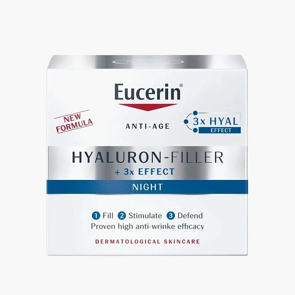 Eucerin Hyaluron Filler Cremă de noapte, 50ml (63486)