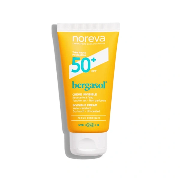 Noreva Bergasol Expert Cremă invizibila SPF50+, 50ml