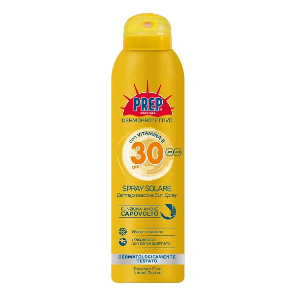 Prep Dermaprotect Spray pentru protecție solară SPF30, 150ml Prep Dermaprotect Spray pentru protecție solară SPF30, 150ml
