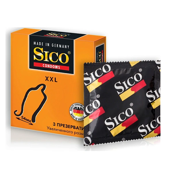 Prezervative Sico N3 XXL (marime mare) Prezervative Sico N3 XXL (marime mare)