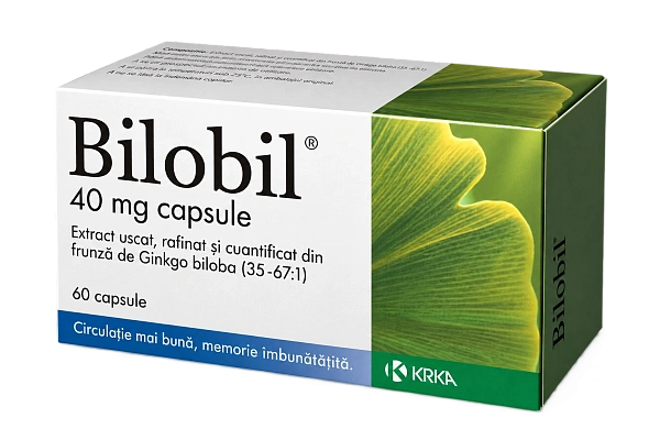 Bilobil 40mg caps. N10x6