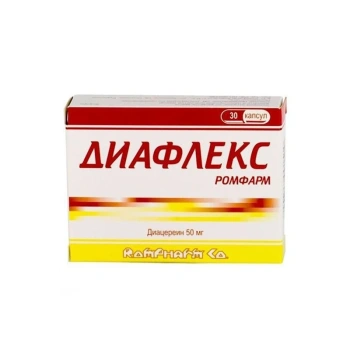 Diaflex 50mg caps. N10x3