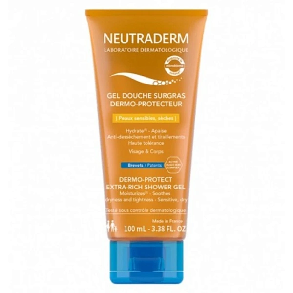 NEUTRADERM Dermo-protect Gel de duș extra-rich pentru piele uscată, 100ml