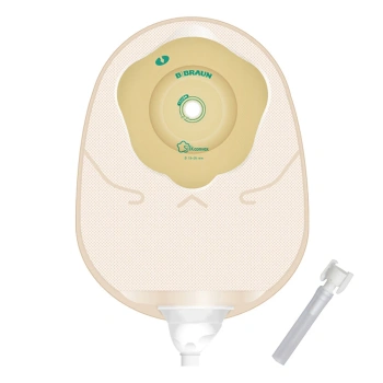 Flexima URO sistem urostomic silk bej cu flansa convexa ajustabila 15-35 mm N10