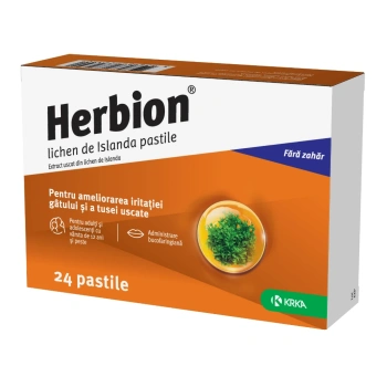 Herbion Iceland moss 3mg pastile N8x3