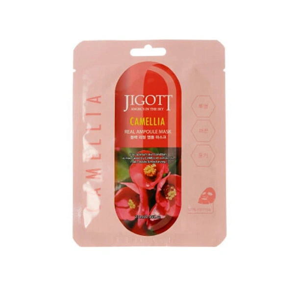 Jigott Real Mască pentru față cu extract de camelia 27ml