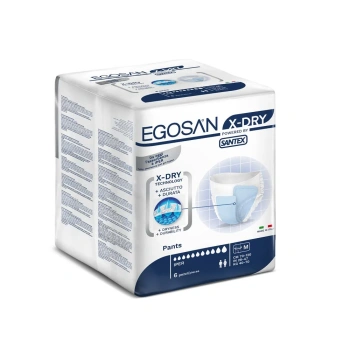 Egosan chiloți X-Dry Hiper, M, 40-70kg, 70-120cm, 6 buc