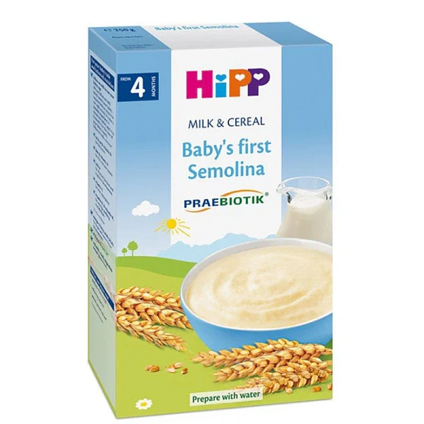 Hipp 2951 Terci organic cu lapte Gris (4 luni) 250g