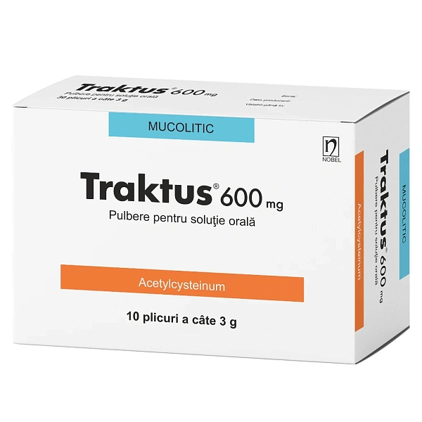 Traktus 600mg pulb./sol.orala N10