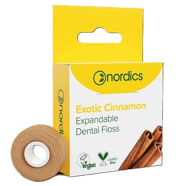 Nordics Ață dentara cerata cu scortisoara 50m