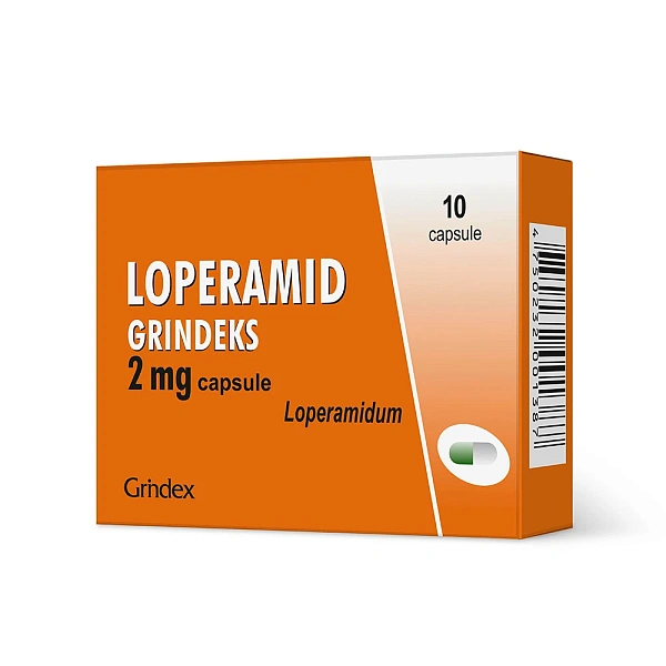 Loperamid 2mg caps. N10 (Grindex)