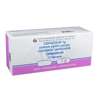 Cefazolin 1g pulb.sol.inj. i./m. N1x10