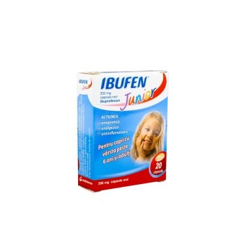 Ibufen Junior 200mg caps. moi N10x2 