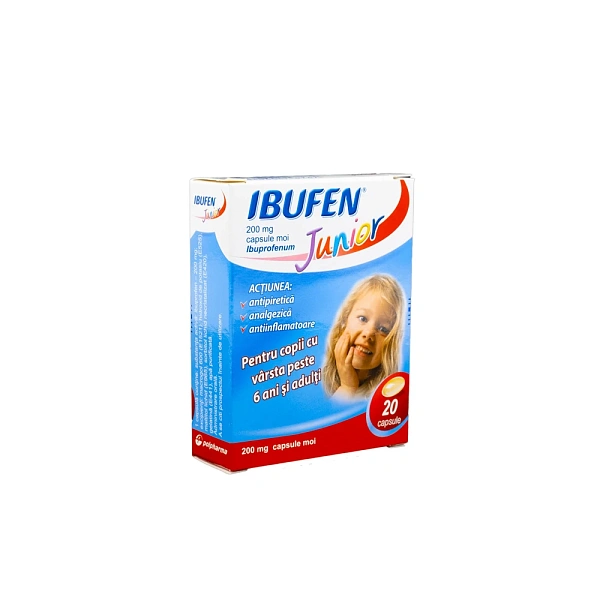 Ibufen Junior 200mg caps. moi N10x2 
