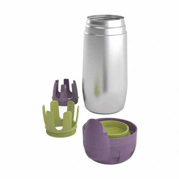 Chicco Termos inox Step Up Family pentru biberoane, 0+ (60180) Chicco Termos inox Step Up Family pentru biberoane, 0+ (60180)