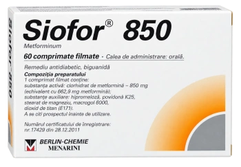 Siofor 850mg comp. film. N15x4