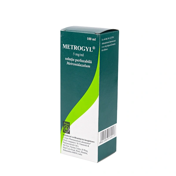 Metrogyl 5mg/ml 100ml sol. perf.