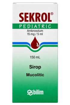 Sekrol pediatric 15mg/5ml 150ml sirop 