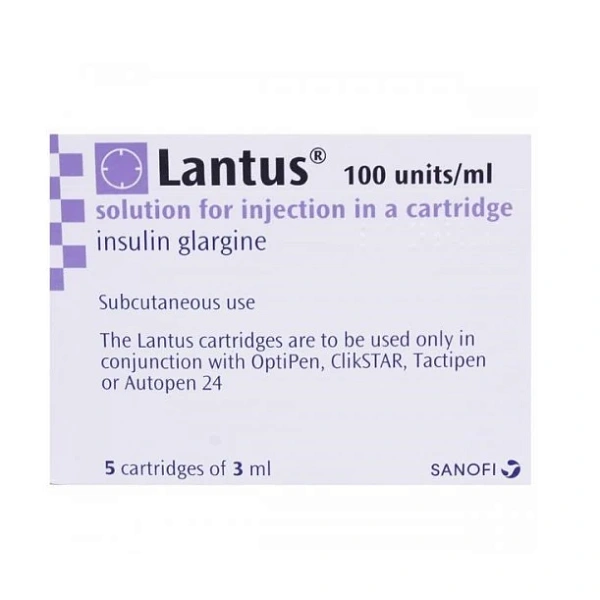 Lantus 100UI/ml 3ml in cartus sol.inj. N5