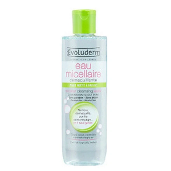 Evoluderm Loțiune micelară pentru ten combinat 250ml (16289) Evoluderm Loțiune micelară pentru ten combinat 250ml (16289)