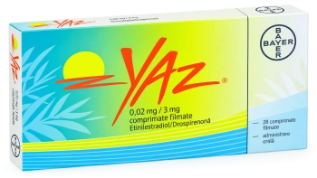 Yaz 3mg+0.02mg comp. film. N28