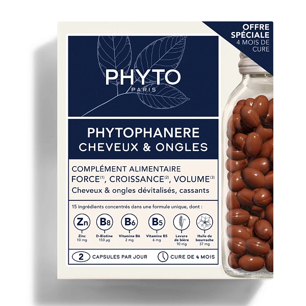 PHYTO Phytophanere Duo (păr, unghii) caps N2x120